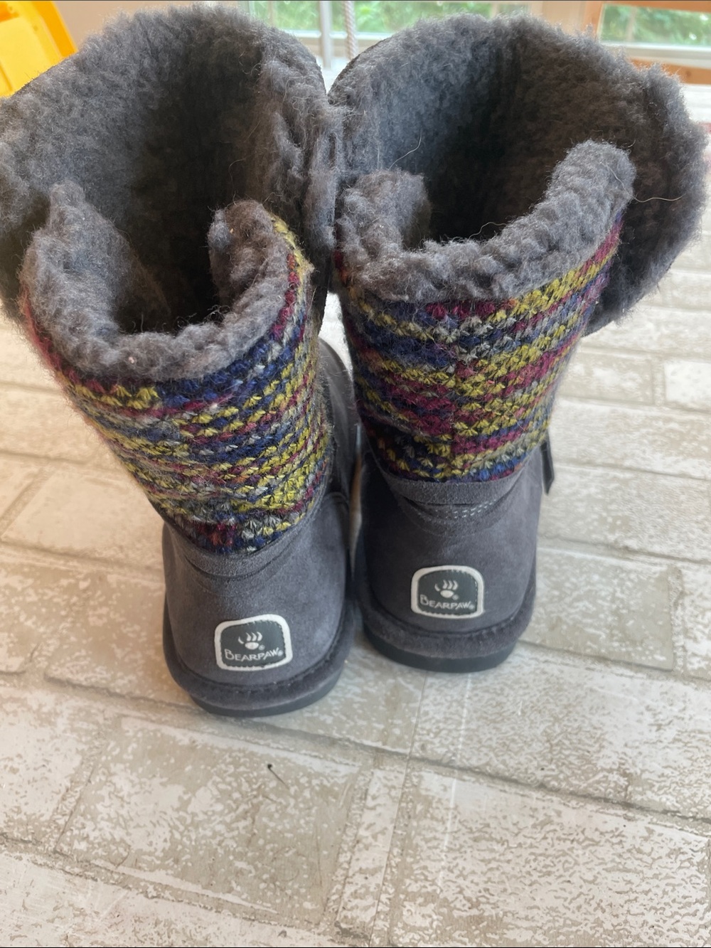 Bearpaw grey boots - Picture 5 of 7